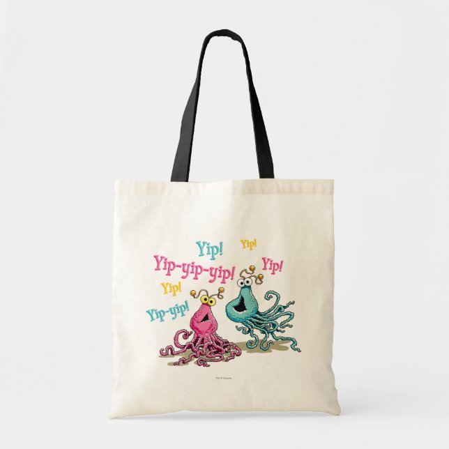 Tote Bag Yip-Yips vintage (Devant)