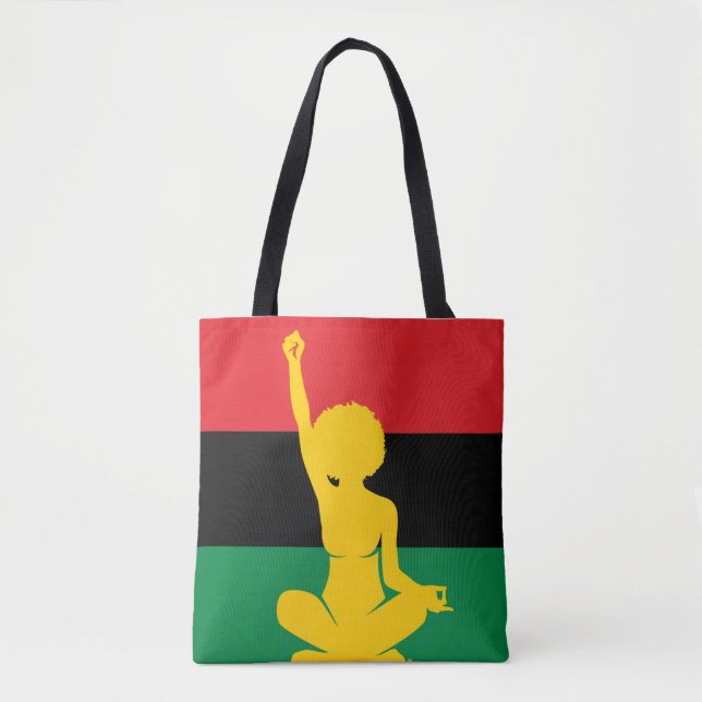 Tote Bag Yoga de libération d'âme, icône de partisan du (Devant)