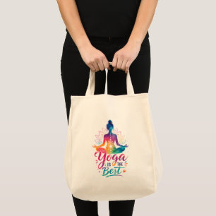 Tote Bag Yoga est le meilleur – Silhouette de méditation co