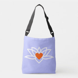 Tote Bag Yoga Lotus Heart