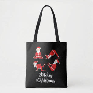 Tote Bag Yoga Noël Fitness