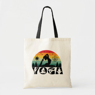 Tote Bag Yoga - Paix, Amour et Lumière