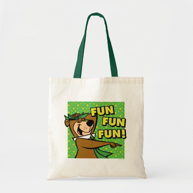 Tote Bag Yogi Bear Fun Amusant (Devant)
