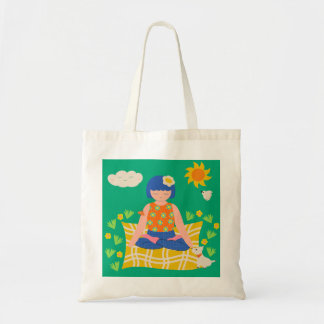 Tote Bag Yogi Girl