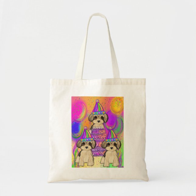 Tote Bag Yorkie Poo (Devant)