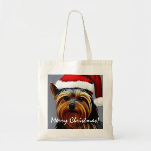 Tote Bag Yorkshire Terrier Noël