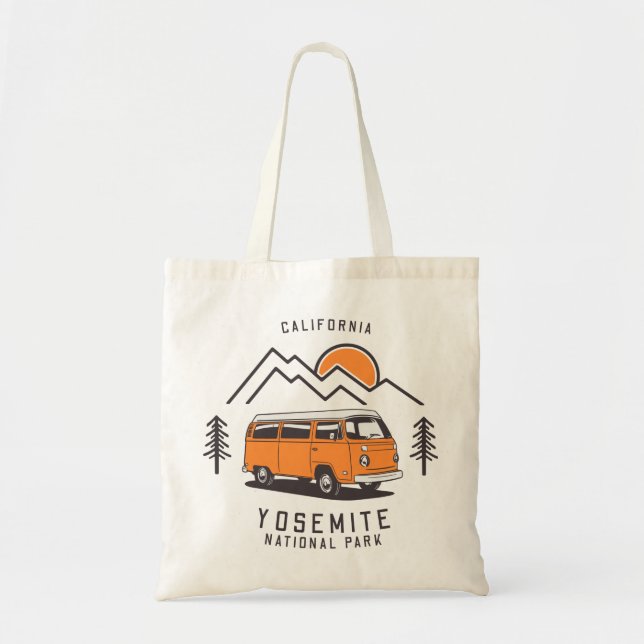 Tote Bag Yosemite Park Road Trip (Devant)