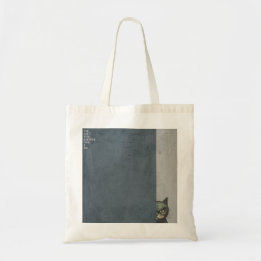 Tote Bag ”You can't hide anything from a cat” tote bag