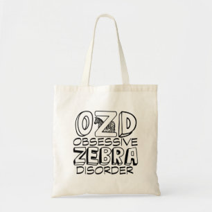 Tote Bag Zèbre drôle
