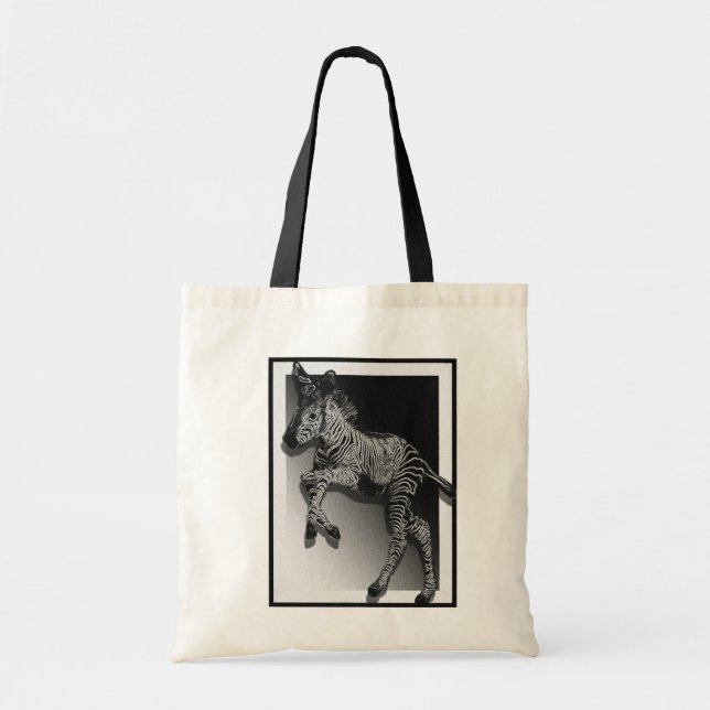Tote Bag Zèbre fourre-tout (Devant)