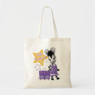 Tote Bag Zèbre impertinent préscolaire de ZOU bonjour pet