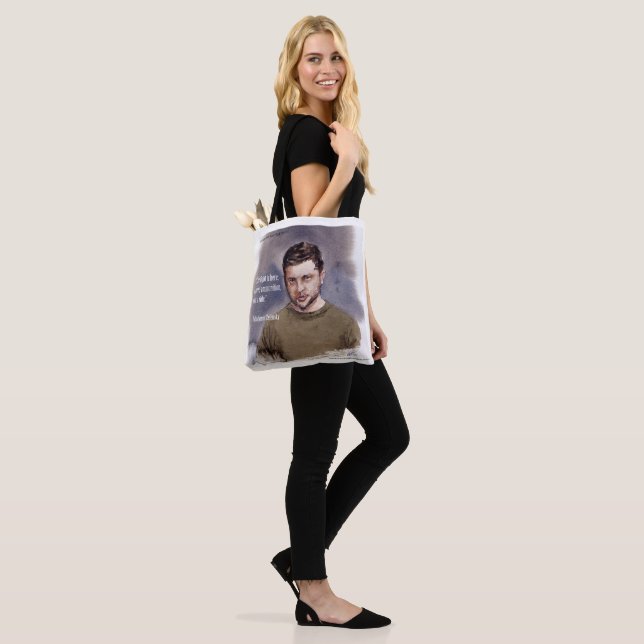 Tote Bag Zelensky, Volodymir (Sur le modèle)