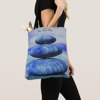 Tote Bag Zen Arctic Stones Balance