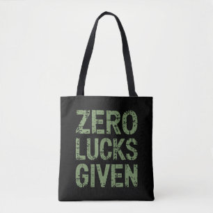 Tote Bag Zéro chance donnée St Paddy's Day Hilarant Saint P