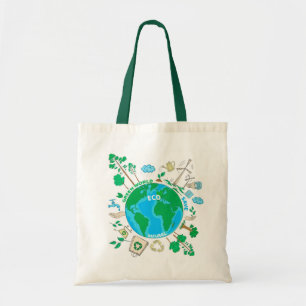 Tote Bag Zéro déchets Durabilité écologique