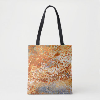 Tote Bag zinc rouillé : arrière - plan de texture grunge.