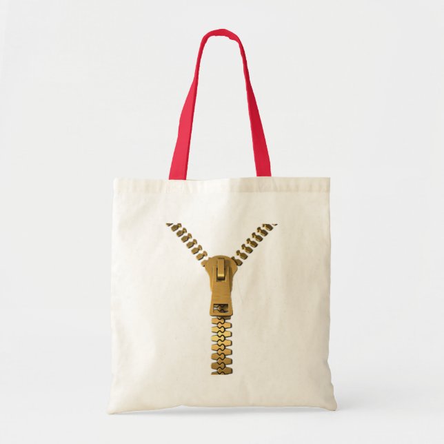 Tote Bag Zipper géant (Devant)
