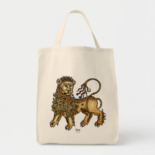 Tote Bag Zodiaque : Lion, 1482