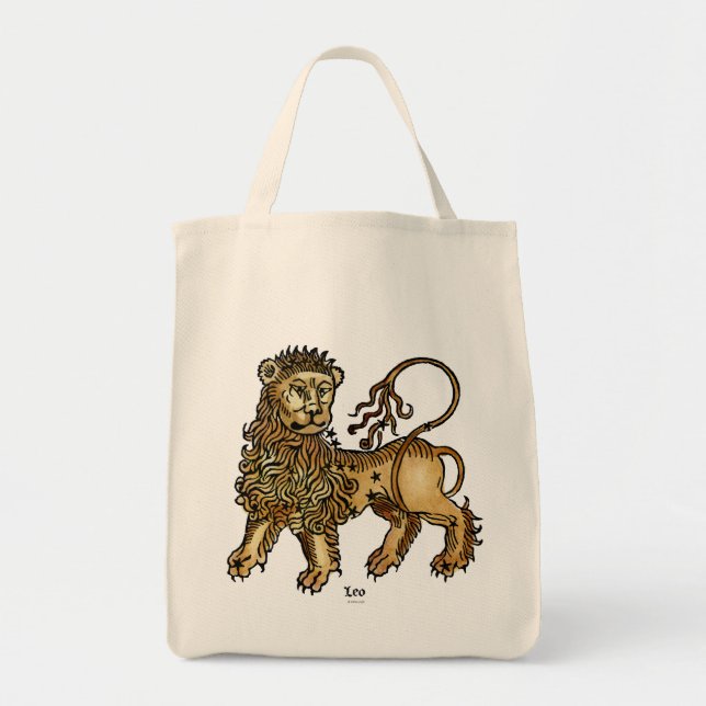 Tote Bag Zodiaque : Lion, 1482 (Devant)