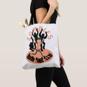 Tote Bag Zombies Hait Fast Food