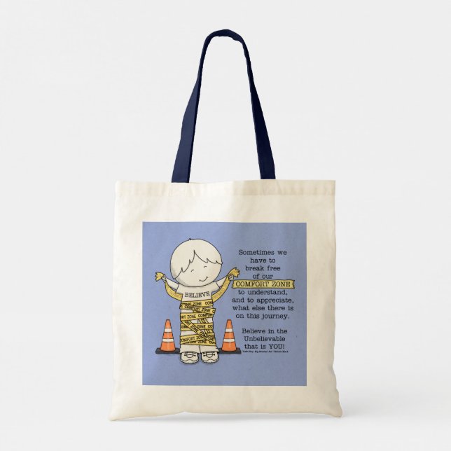 Tote Bag Zone de confort (Dos)