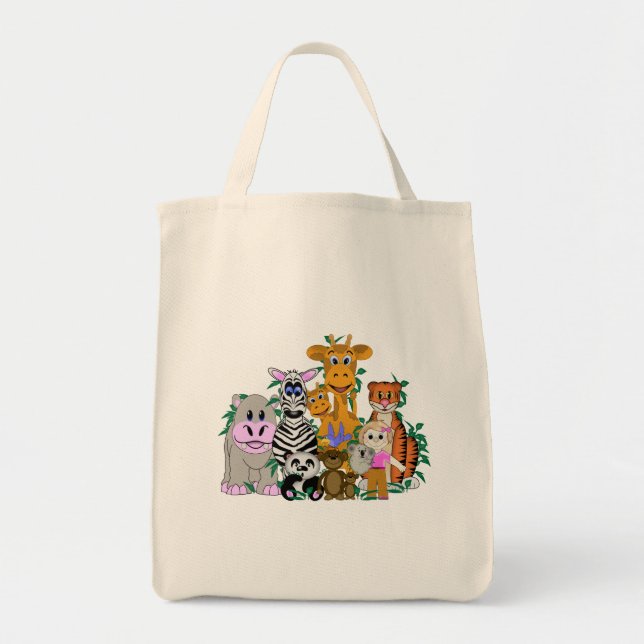 Tote Bag ZOO Girl (Devant)