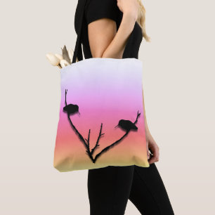 Tote Beutel (ao) - Hummingvögel auf den Bare Tree Tasche