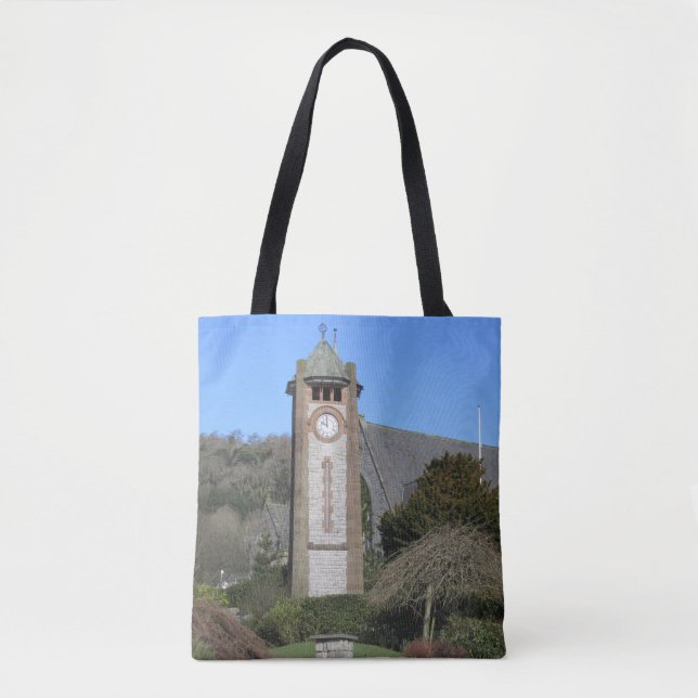 Tote-Beutel für den Uhrturm Tasche (Vorderseite)