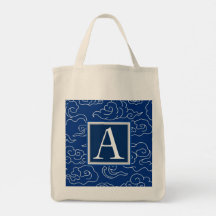 TOTE CUSTOM ANFANGS JAPANESE CLOUD PATTERN