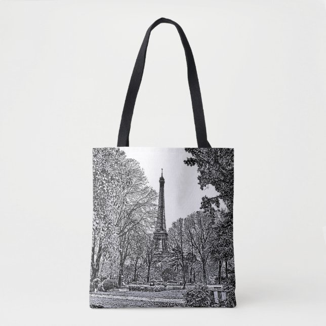 Tote EIFFEL TURM Tasche (Vorderseite)