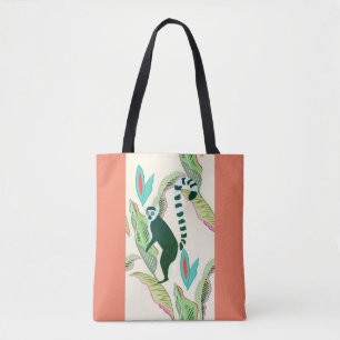 Tote Epaule Wildlife Friendship SOS Lemur Tasche