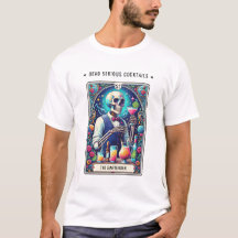 Tote Ernst Cocktails Tarot Barkeeper Skelett