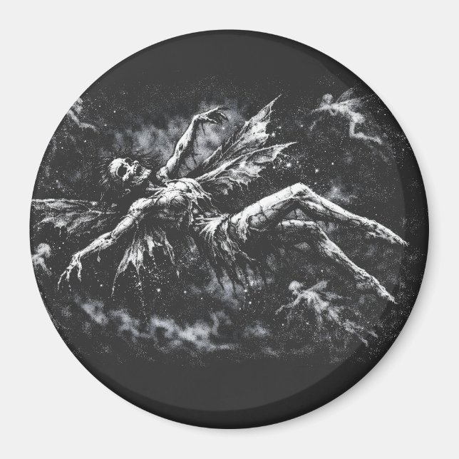 Tote Fee von BurnsInHell Magnet (Vorne)