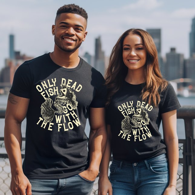Tote Fische gehen mit dem Flow-T - Shirt (Von Creator hochgeladen)