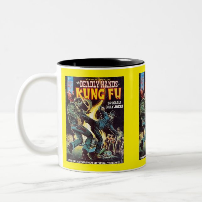 Tote Hände 23 Zweifarbige Tasse (Links)