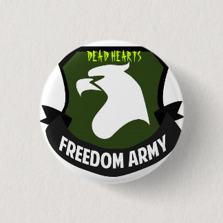 Tote Herz-Romanknöpfe Button