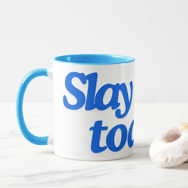 Töte Heute! Tasse (Mit Donut)