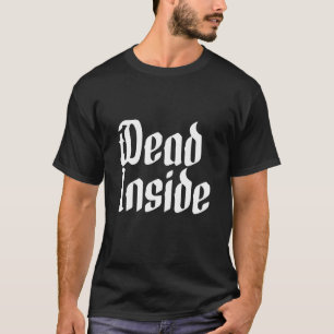 Tote im Inneren Eisenskelett Gespenst Dunkler Sonn T-Shirt