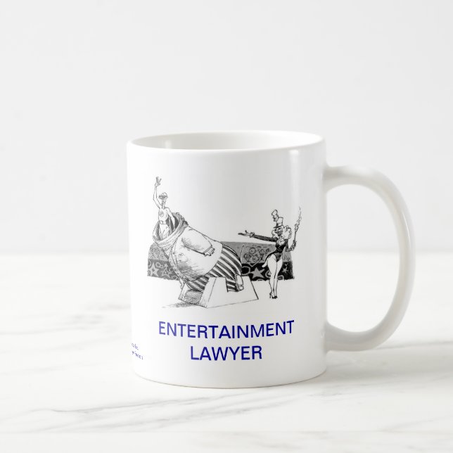Tote Lawyer™ Kaffeetasse (Rechts)
