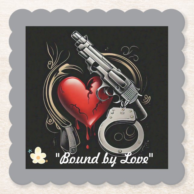 "Tote Leidenschaft" Untersetzer (Vorderseite)