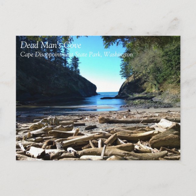 Tote Menschenbucht, Cape Enttäuschung, Washington Postkarte (Vorderseite)