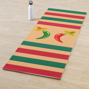 Tote-Mexikanische Chilis Yogamatte