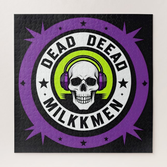 Tote Milkmen Schädelpuzzle (Vertikal)