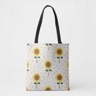 Tote mit Sonnenblumen Tasche