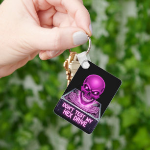 Töte nicht meinen Hex-Antrieb - Totenkopf Schlüsselanhänger