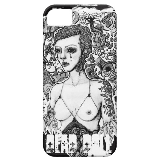 Tote Pinup-Puppen-gotischer Telefon-Kasten iPhone 5 Hüllen