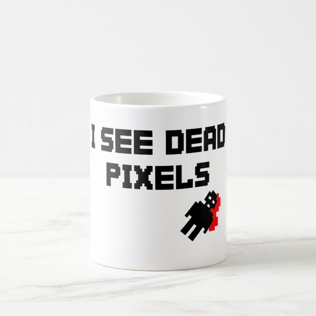 Tote Pixel Sarahs Marshall Kaffeetasse (Mittel)