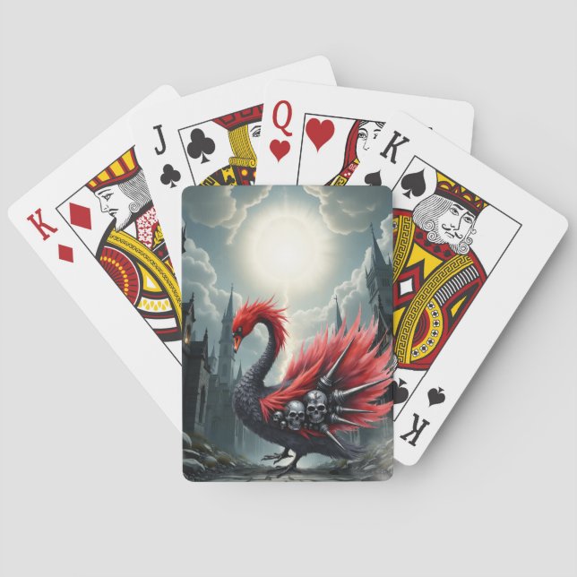 Tote Spielkarten (Rückseite)