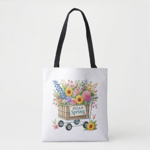 Tote-Spring Floral Kranz-Tasche Tasche