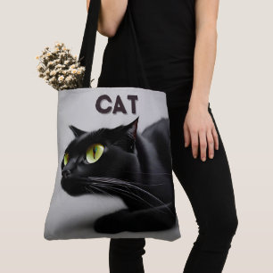 Tote Tackkatze Tasche